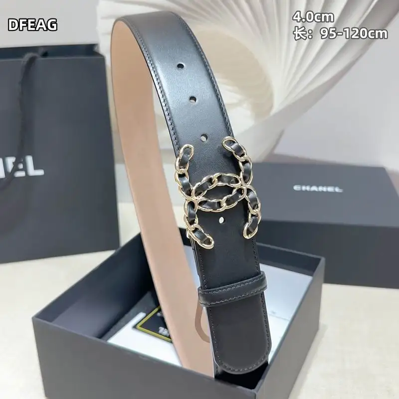 Chanel belt 40mmX95-125cm 8L06